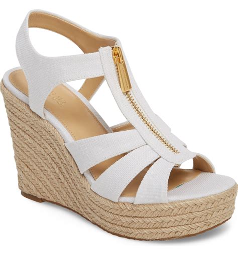 michael michael kors women's berkley|Michael Kors berkley mid wedge.